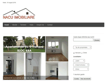 Tablet Screenshot of nacuimobiliare.ro